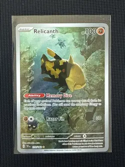 Pokemon: Relicanth - 173/162 - SV05: Temporal Forces (TEF) Illustration Rare - Image 1