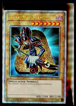 *** DARK MAGICIAN *** QUARTER CENTURY SECRET RARE (LP) LC01-EN005 YUGIOH! - Image 1