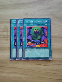 Yu-Gi-Oh - Dragon Treasure 3X - Full Playset - Image 1