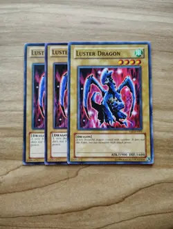 Yu-Gi-Oh! - Luster Dragon 3X - Full Playset - Image 1