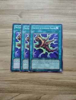 Yu-Gi-Oh! - The Flute Of Summoning Dragon 3X - Full Playset - Image 1