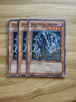 Yu-Gi-Oh! - Rare Metal Dragon 3X - Complete Playset - Image 1