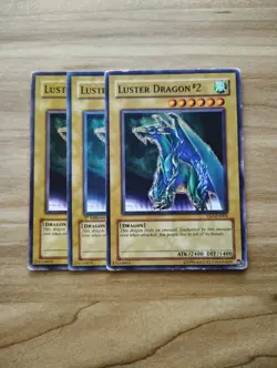 Yu-Gi-Oh! - Luster Dragon #2 3X - Full Playset - Image 1