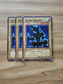 Yu-Gi-Oh! - Lesser Dragon 3X - Full Playset - Image 1