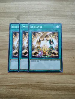 Yu-Gi-Oh! - Exchange 3X - Full Playset - Image 1