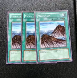 Yu-Gi-Oh - Mountain X3 - Full Playset - Image 1