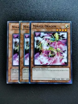 Yu-Gi-Oh - Mirage Dragon 3X - Full Playset - Image 1