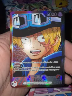 Sabo (Alternate Art) OP13-004 Carrying on His Will Foil 5000 Power - Image 1