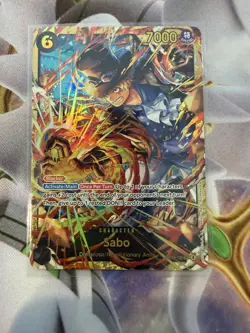 Sabo (SEC) OP13-120 - Carrying on His Will ONE PIECE CCG ENGLISH - Image 1
