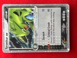 Pokemon TCG Tyranitar EX 17/17 Pop Series 1 Ultra Rare Holo Card #17/17 NM - Image 2