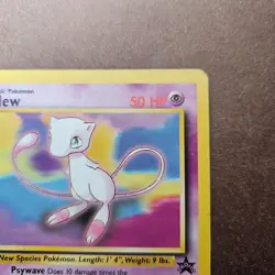 Mew 8 Pokemon Black Star Promo Regular Card - HP - Image 3