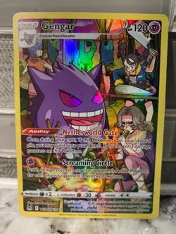 Gengar TG06/TG30 Swsh11: Lost Origin Trainer Gallery Holo Pokemon Trading Card - Image 2