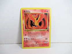 Pokemon TCG Noltres 2762 Fossil Non-Holo Rare Card Unlimited LP/NM - Image 1
