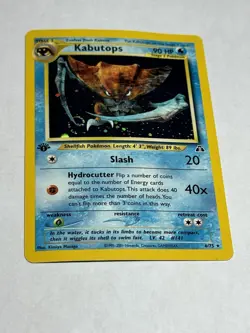 Pokemon TCG Neo Discovery Kabutops Holo 1st Edition - Image 1