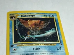 Pokemon TCG Neo Discovery Kabutops Holo 1st Edition - Image 2