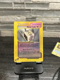 Pokemon TCG metal cube 01 aquapolis reverse holo 129/147 - Image 1