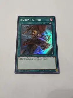 Bashing Shield SBTK-EN037 Speed Duel Trials of the Kingdom Super Rare Yugioh - Image 1
