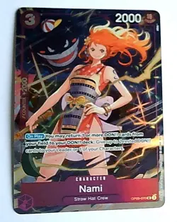 Nami Promo One Piece Premium Card Collection Best Selection Vol 4 "Gengar" NM - Image 1