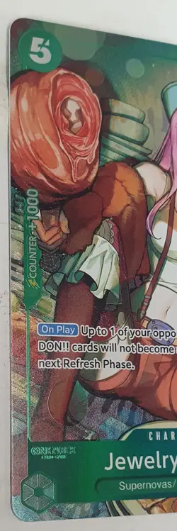 One Piece Card Game - Jewelry Bonney - OP07-026 - Alt Art - English NM - Image 2