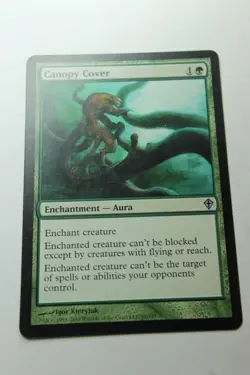 MTG Canopy Cover x1- -Worldwake-Lightly Played - Image 1