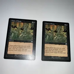 2x Magic the Gathering MTG Chain of Smog (132) Onslaught LP - Image 2