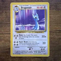 Pokemon TCG Base Set Dragonair Card 18/102 Rare - Image 1