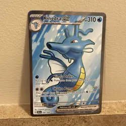 Kingdra ex 080/064 Shrouded Fable Full Art Ultra Rare Holo Pokemon TCG 2024 NM - Image 1