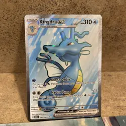 Kingdra ex 080/064 Shrouded Fable Full Art Ultra Rare Holo Pokemon TCG 2024 NM - Image 2