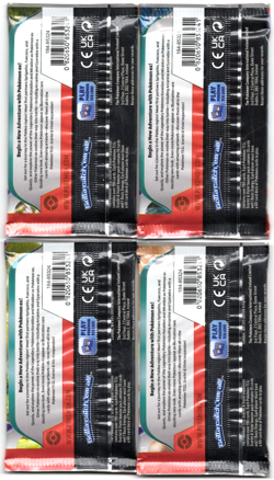 Pokemon 2023 Scarlet & Violet Booster Pack Complete Art Set x4 (Sealed New) - Image 2