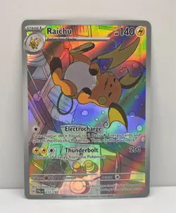 Raichu - 211/193 Illustration Rare Pokemon TCG SV02: Paldea Evolved NM - Image 1
