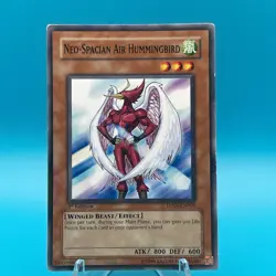 Yugioh! LP Neo-Spacian Air Hummingbird - DP06-EN001 - Common - 1st Edition - Image 1