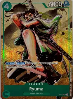 Ryuma P-072 Premium Card Collection Best Selection Vol.3 ONE PIECE Oda Stamp - Image 1