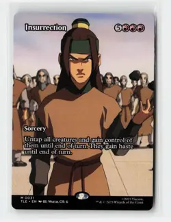 Insurrection Borderless Avatar Magic The Gathering MTG Card - Image 1