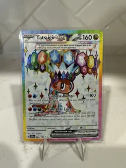 Pokemon TCG Tatsugiri EX Double Rare Card 226/191 SV08 Surging Sparks - Image 1