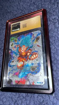 SSGSS Son Goku Soul Striker Reborn P-211 Foil Dragon Ball Super Card Game | NM - Image 5