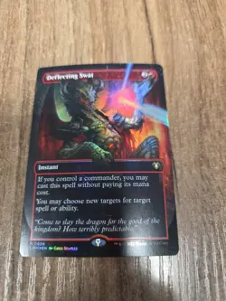 Magic: The Gathering Deflecting SWAT Foil Card Near Mint Condition - Image 1