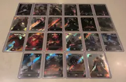 Knights And Summons Tcg Ascendance Super Rare Cards Lot Complete Set - Image 1