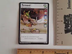 2004 NEOPETS TRADING CARD GAME TORMUND Promo Collectible MP 15/15, KIDS Play - Image 3