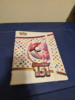 Pokemon TCG Scarlet Violet 151 Binder (Empty Binder Only) - Image 1