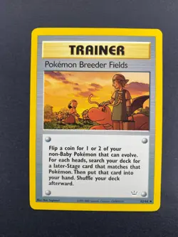 Pokemon Breeder Fields - 62/64 - Neo Revelation - LP - Image 1