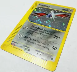 2002 Pokemon Expedition 27/165 Skarmory Holo Rare LP !! “Swirl” - Image 2