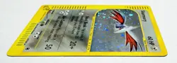2002 Pokemon Expedition 27/165 Skarmory Holo Rare LP !! “Swirl” - Image 4