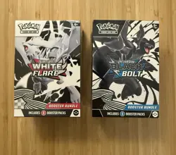 Pokemon Black Bolt & White Flare Booster Bundle New Factory Sealed - Image 1