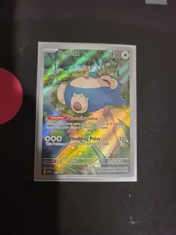 2023 Pokemon 151 Snorlax Full Art ETB SVP 051 Black Star Promo Card NM - Image 1