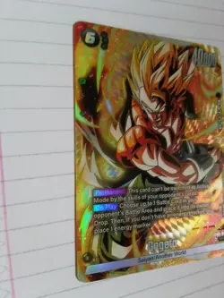 Gogeta FB06-097 Alternate Art Dragon Ball Card Rivals Clash - Image 2