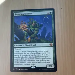 Magic: The Gathering Aurora Awakener Creature Eclipsed 0165 Green 7/7 6G - Image 1
