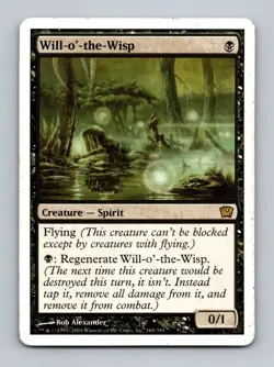 Will-o'-the-Wisp 9th Edition Non-Foil MTG MP - Image 1