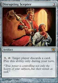 Disrupting Scepter - Foil ~ Lightly Played 9th Edition Ninth MTG Magic UltimateM - Image 1