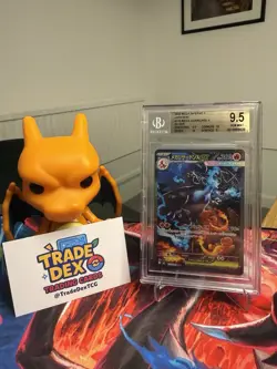 Pokemon Mega Charizard Inferno X SAR 110/080 Beckett BGS 9.5 Graded Gem Mint - Image 1