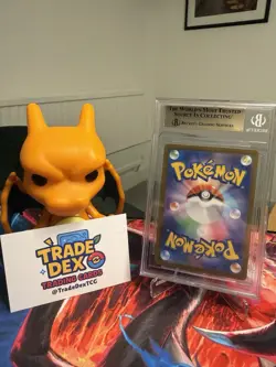 Pokemon Mega Charizard Inferno X SAR 110/080 Beckett BGS 9.5 Graded Gem Mint - Image 3